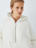 John Lewis half zip borg lounge top, UK version