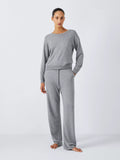 John Lewis Cotton Cashmere Pyjama Set, Grey - McGrocer