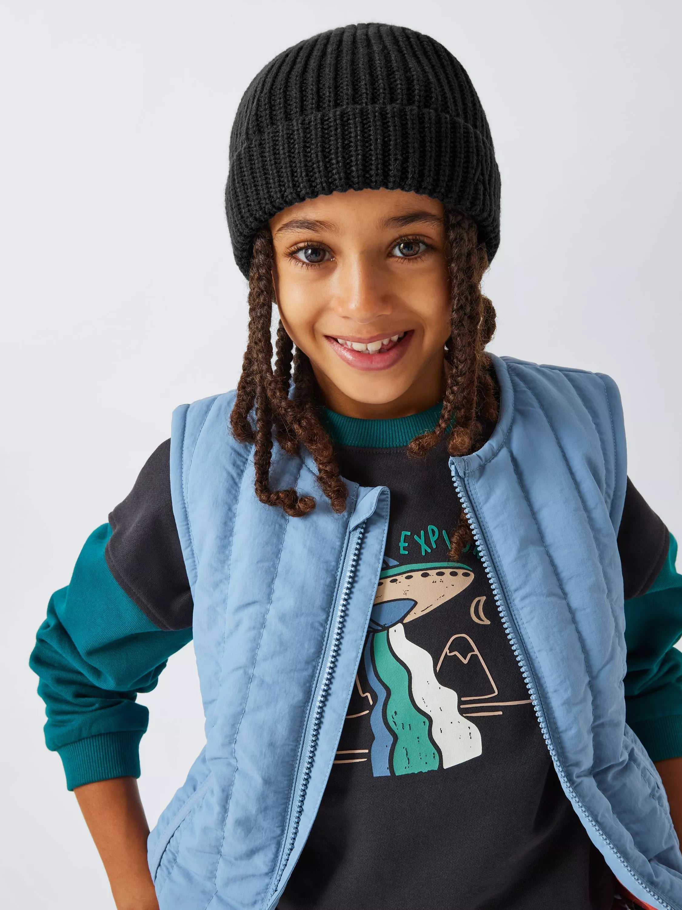 John Lewis ANYDAY Kids' Beanie Hat - McGrocer