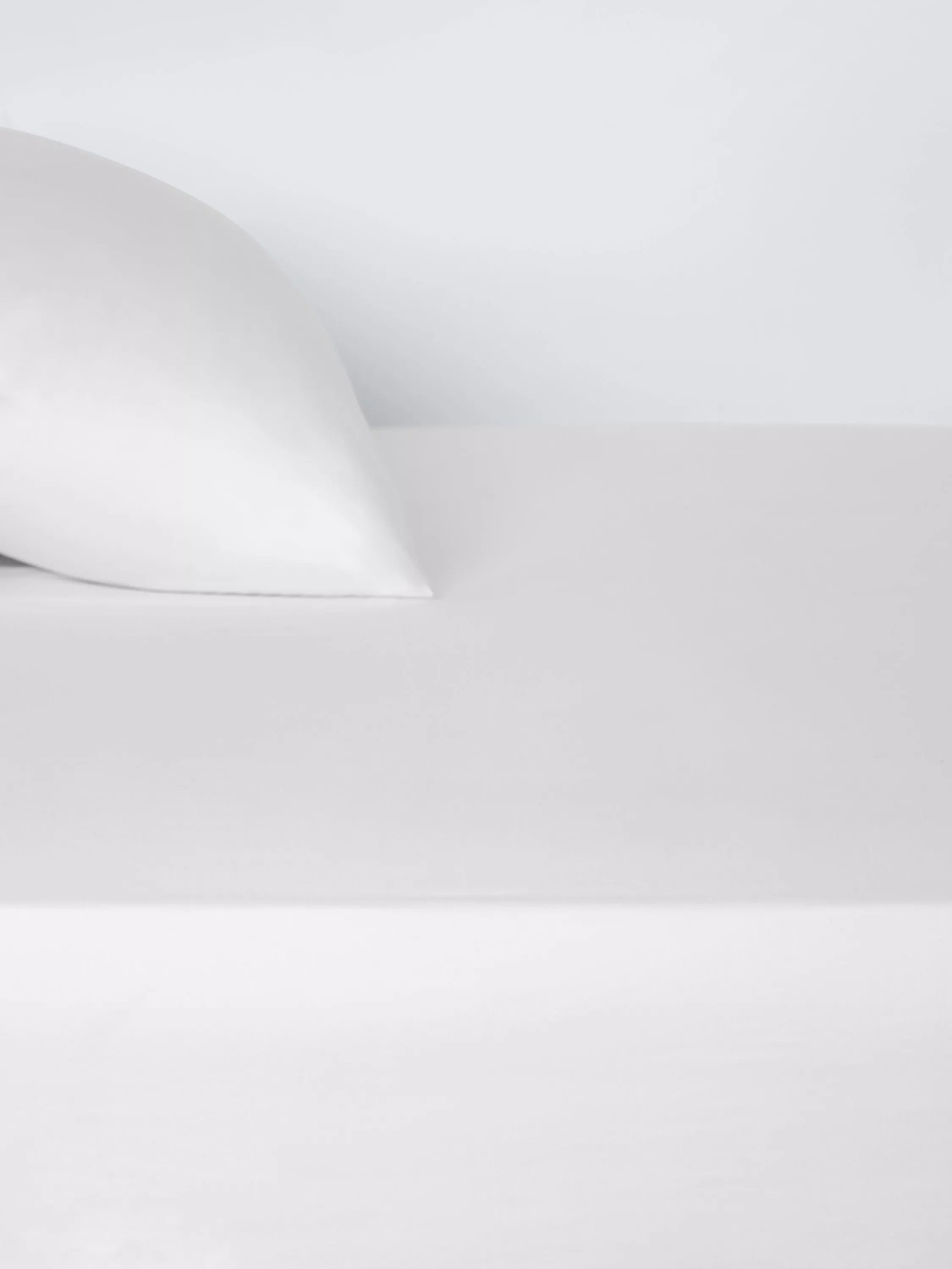 John Lewis Soft & Silky Egyptian Cotton Sateen 600 Thread Count Fitted Sheet - McGrocer