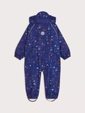 Monsoon Kids' London All In One Waterproof Suit, Blue/Multi - McGrocer