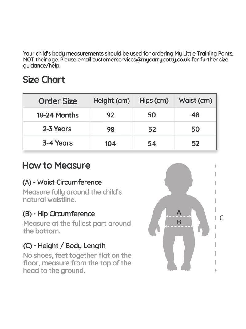 My Carry Potty dragon training pants, pack of 3, imported from UK
