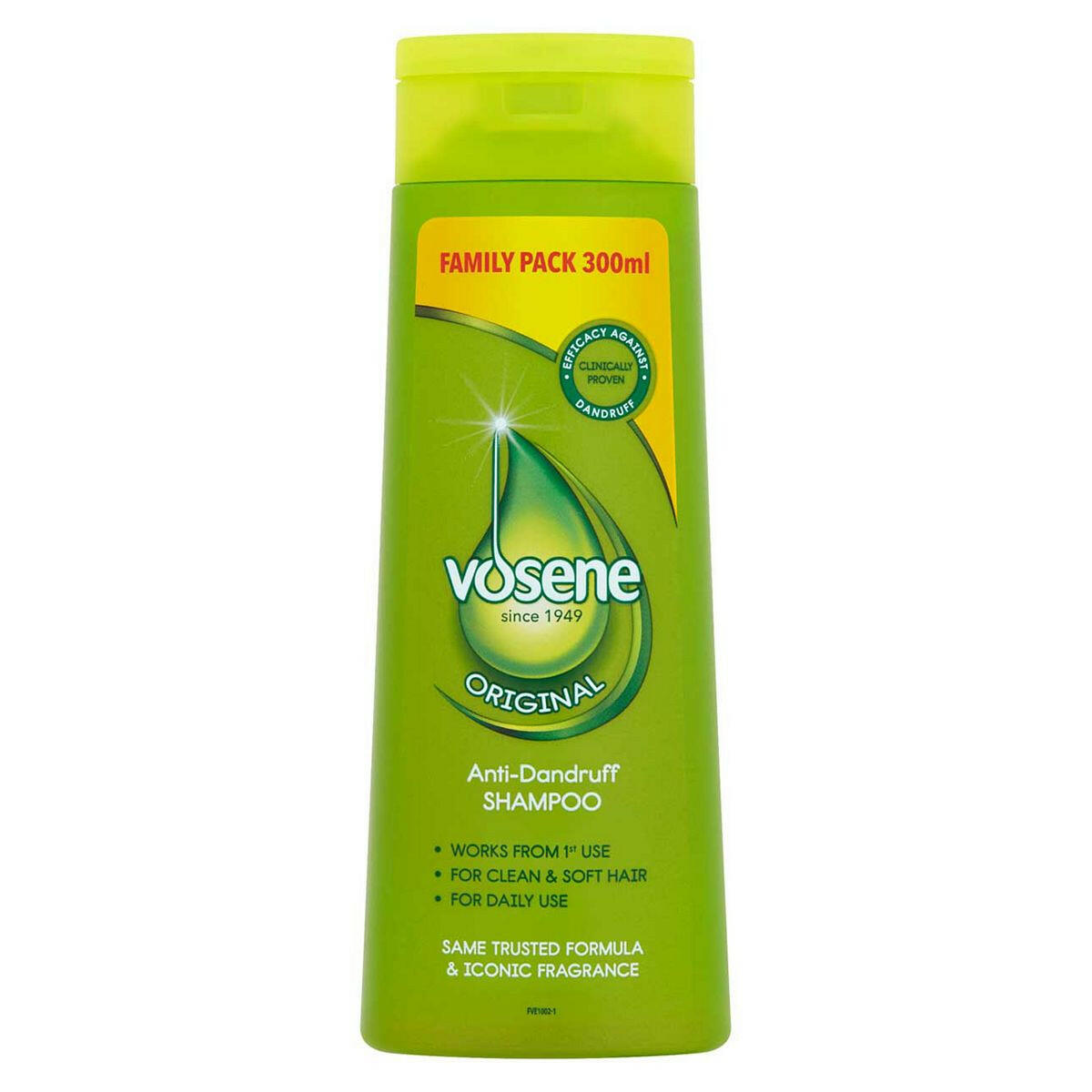 Vosene Original Anti-Dandruff Shampoo 300ml shampoo & conditioners Boots