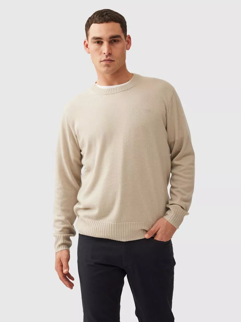 Rodd & Gunn Christchurch Wool Cashmere Crew Neck Jumper - McGrocer