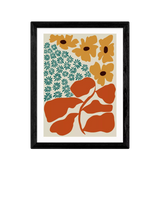 EAST END PRINTS Miho Art Studio 'Exotic Flower Garden' Framed Print