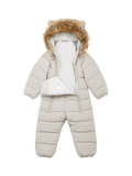 Toastie Baby Cloud Faux Fur Trim Pramsuit