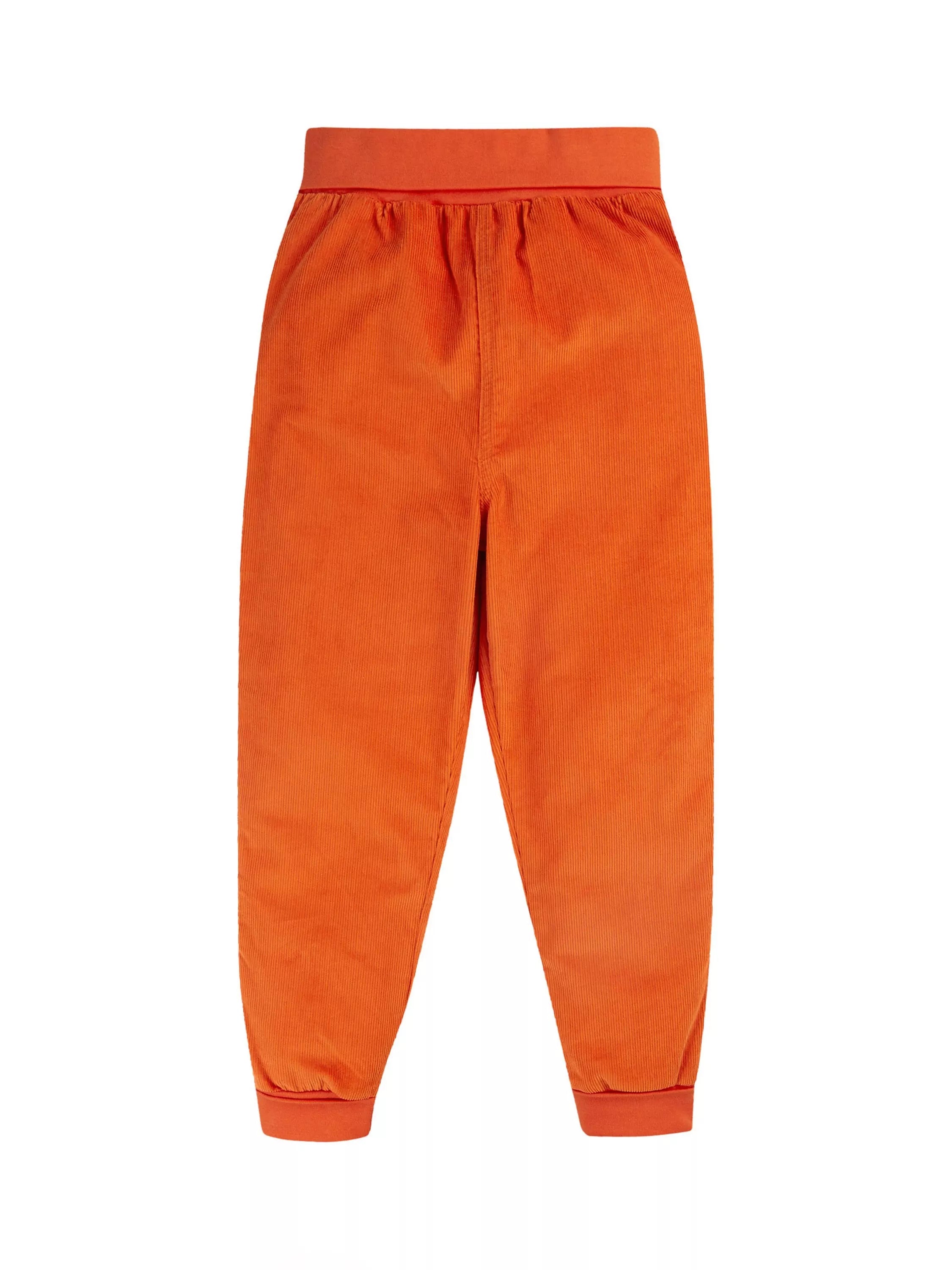 Frugi Kids' Carrot Organic Cotton Corduroy Pull Up Trousers - McGrocer