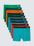 Justwears Pro Boxers Pack Of 9 Multi Surprise Me Colours