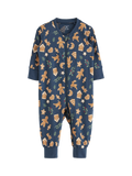 Lindex Baby Gingerbread Sleepsuit, Dark Blue - McGrocer