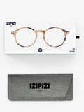 IZIPIZI light tortoise reading glasses for presbyopia, UK version