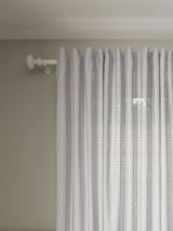 John Lewis Ladder Stitch Hidden Tab Voile Curtain Panel