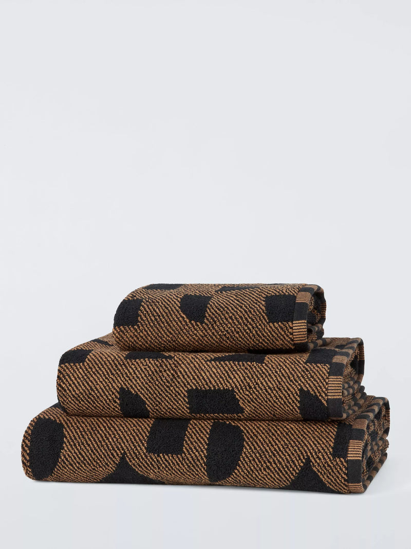 John Lewis x John Cooper Carr Geometric Towel, Multi, UK version