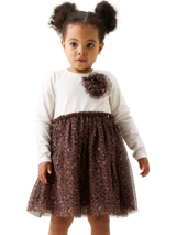 Angel & Rocket Baby Corsage Tutu Multi Dress