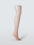 John Lewis 30 denier smooth body shaper tights in almond and black, pack of 2, UK version