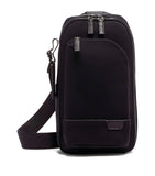 Sleek Backpack with Carbon Fibre Accents and USB Port, 43cm x 30.5cm x 14cm