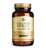 Solgar Calcium Citrate with Vitamin D3 Bone Health Supplement 60 Tablets