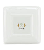 GINORI 1735 porcelain Colonna Diva Square change tray 13.5cm, UK version