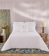 Yves Delorme Organic Cotton Duo Pierre Super King Flat Sheet 270cm x 295cm