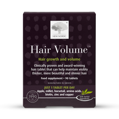 New Nordic Hair Volume Vitamin Tablets 90 Tablets