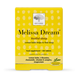 Herbal Sleep Support Supplement with Lemon Balm and Magnesium 40 Tablets