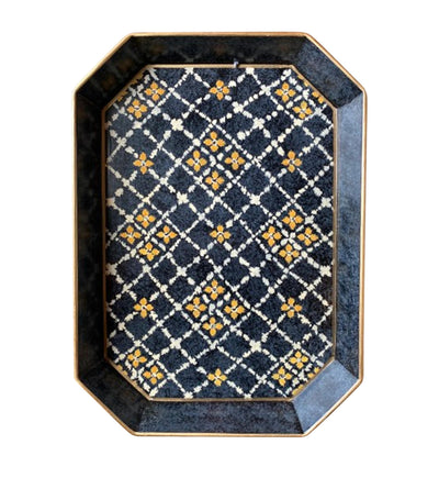 Les Ottomans Iron Mosaic Decorative Tray 43cm x 30cm