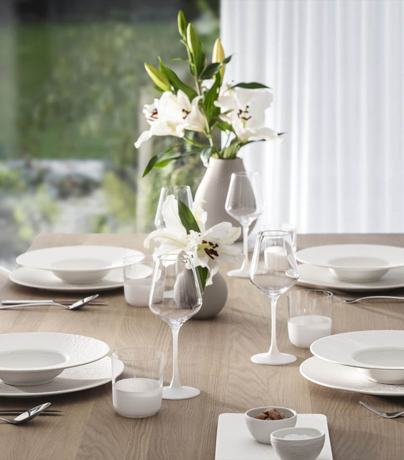 Villeroy & Boch Manufacture Rock white wine glasses 410ml (British brand)