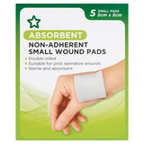 Superdrug Non-Adherent Wound Pad Small GOODS Superdrug