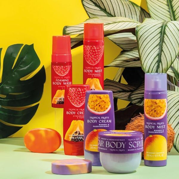 Body cream mango passionfruit 200ml (British brand)