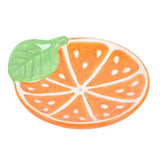 Something Different Orange Slice Ceramic Incense Holder
