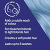 DNR Blue Semi Permanent Hair Dye Tube - British product