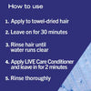 DNR Blue Semi Permanent Hair Dye Tube - British product