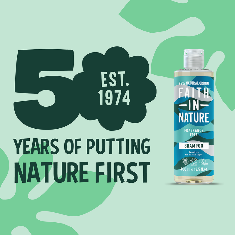 Faith in Nature Fragrance Free Shampoo 400ml