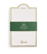 Harrods Set of 20 Menu Cards