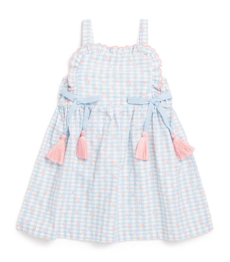 Gingersnaps Cotton Tassel Dress 3-36 months, UK version