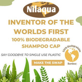 Nilaqua shampoo wrap oat milk honey, imported from the UK