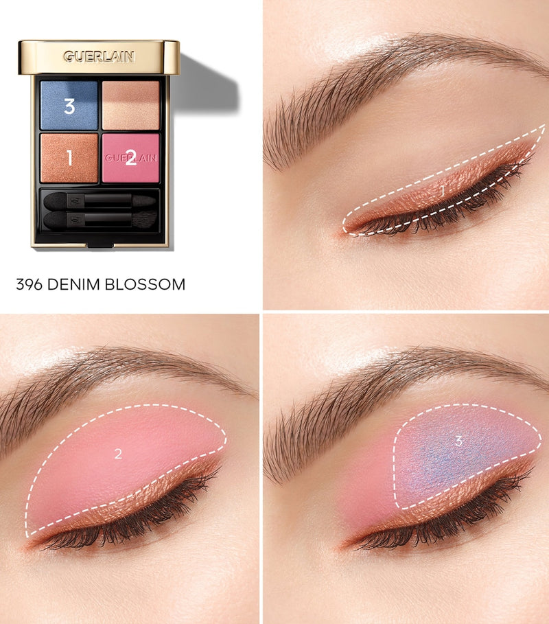 Compact Eyeshadow Palette with Four Pigmented Shades 8.8g