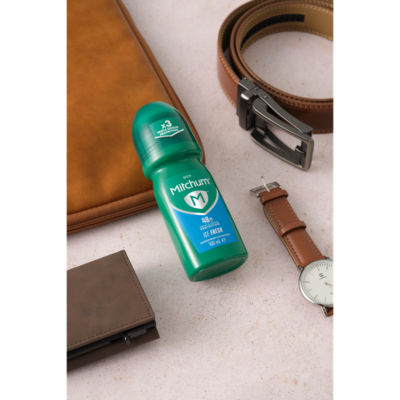 Mitchum antiperspirant deodorant roll-on Ice Fresh 100ml, imported from the UK