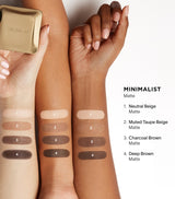 Eyeshadow Palette with Matte Satin and Shimmer Finishes 4g