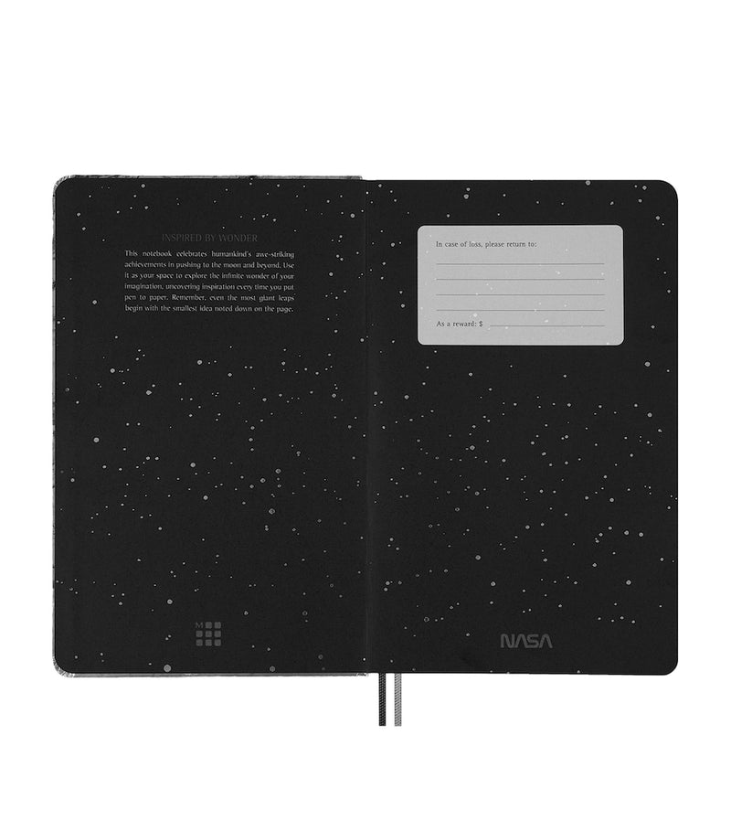 Moleskine NASA notebook set with pencils and pins, imported from the UK