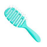 Magic detangling hair brush sea green with wallet, imported from the UK
