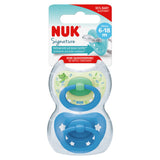 NUK Signature Baby Dummy Soother 2 Pack