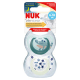 NUK Star Night Baby Dummy 2 Pack - Baby Soother