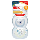 NUK Star Night Baby Soother in Blue or Pink
