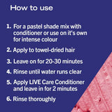LIVE semi-permanent hair dye Pillar Box Red, UK version
