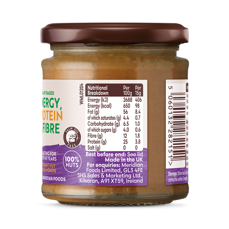 Meridian Organic Almond Butter 470g