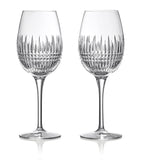 Waterford Lismore Diamond Essence goblet glasses 660ml (British brand)