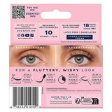 Eylure False Eyelashes Light and Wispy No.166 - British product