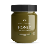Honey & Greens Organic Honey with Matcha 200g