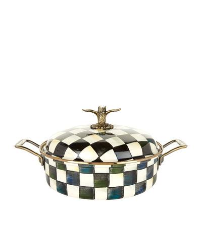 MacKenzie-Childs Courtly Check Casserole Dish 30.5cm