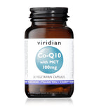 Viridian Co-Enzyme Q10 with Mct supplement capsules 30 capsules (British brand)